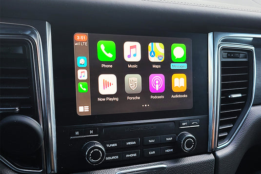 PORSCHE Macan Wireless Apple Carplay & Android Auto Upgrade KIT