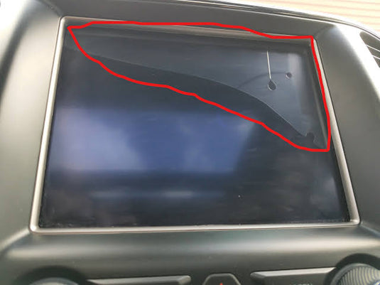 JEEP/ DODGE / CHRYSLER RADIO DELAMINATION SCREEN REPLACEMENT Including INSTALLATION