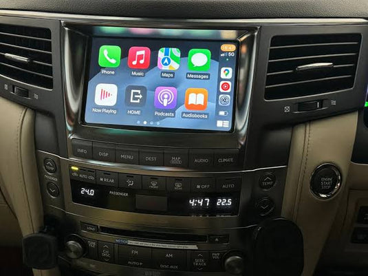 LEXUS LX570 2009-2011 Compatible Wireless Apple CarPlay / Wireless Android Auto Upgrade Kit