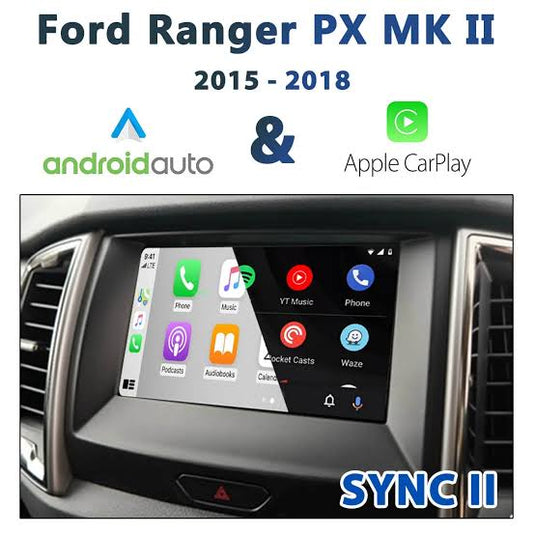 FORD RANGER 2015-2018 Wireless Apple CarPlay/ android auto Sync 2 upgrade Kit