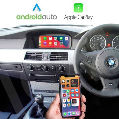 BMW 5 Series CCC WIRELESS Apple Carplay & Android Auto Upgrade KIT (2003-2009)