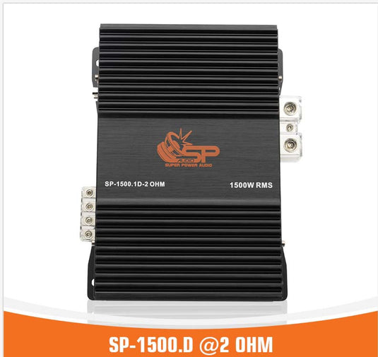SP 1500D 2 OHM AMPLIFIER MONO FULL RANGE CLASS D