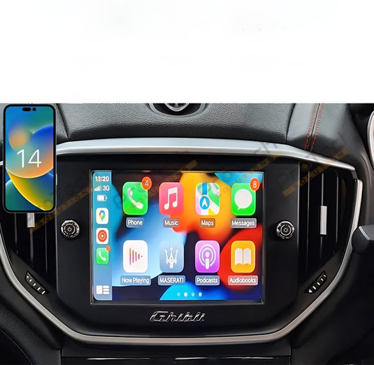 Maserati Ghibli 2014 Wireless Apple CarPlay & Android Auto Integration Kit