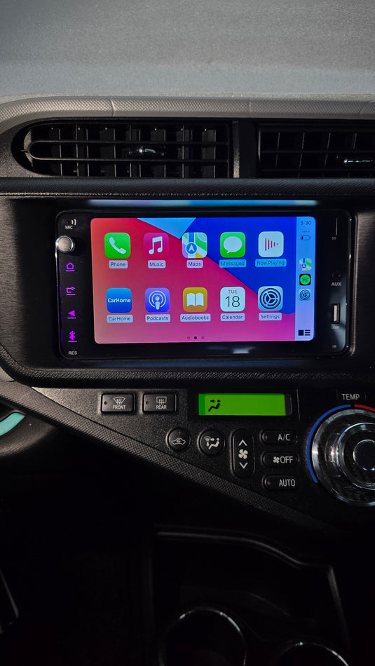 DERTON MP-500WCA TOYOTA/ NISSAN Size WIRELESS APPLE CARPLAY & ANDROID AUTO Stereo 200x100mm