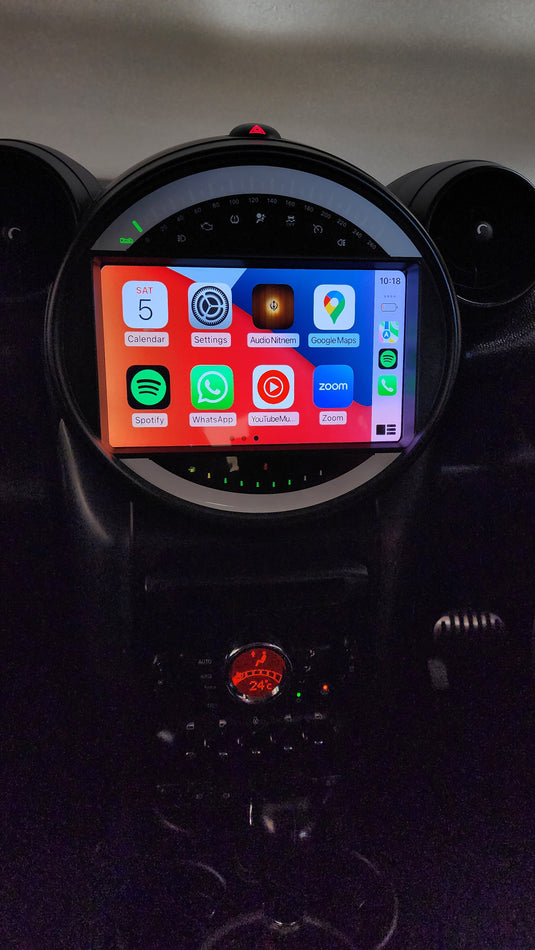 Mini Cooper Wireless Apple Carplay/ Android Auto stereo with inbuilt Android system