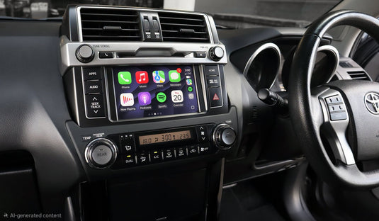 TOYOTA PRADO 150 SERIES β WIRELESS APPLE CARPLAY & ANDROID AUTO UPGRADE!