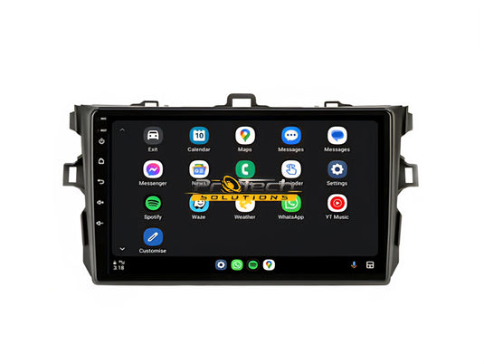 Toyota Corolla 2007-2011 | Apple CarPlay & Android Auto Head Unit (Hatchback)