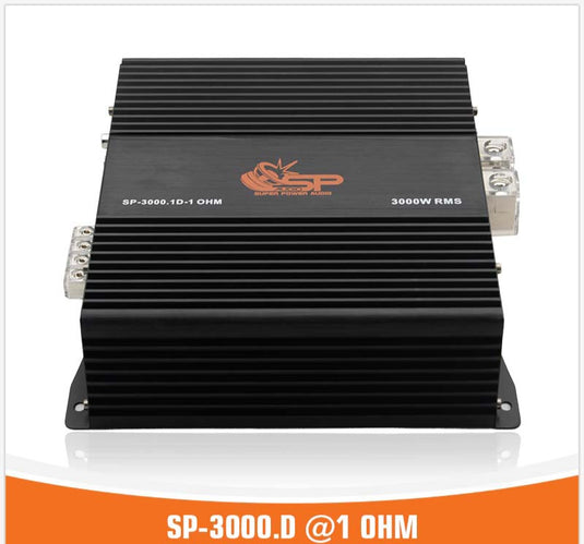 SP 3000D 1 Ohm Amplifier - Mono Full Range Class D