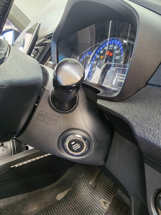 TOYOTA COROLLA key start Converted to Push Button Start with Alarm System and Two New Keys