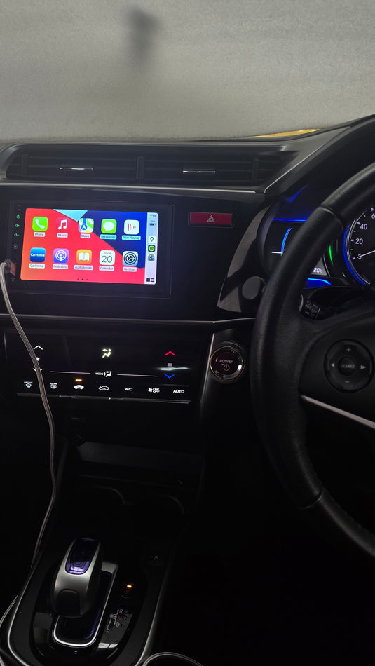 Honda Grace Apple CarPlay/ Android auto Stereo Supports Factory Steering Wheel control Buttons/ Reverse Camera