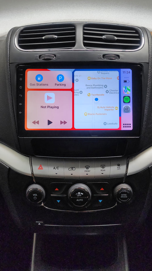 DODGE JOURNEY Wireless Apple CarPlay/ Android Auto Multimedia unit with Inbuilt Android system