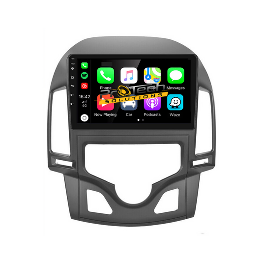 Hyundai I30 2006-2011 Wireless Apple CarPlay and Android Auto Head Unit (AUTO A/C)