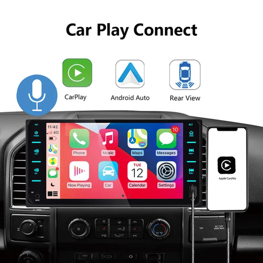 DERTON MP-315CA TOYOTA/ NISSAN Size APPLE CARPLAY & ANDROID AUTO Stereo (200x100mm)
