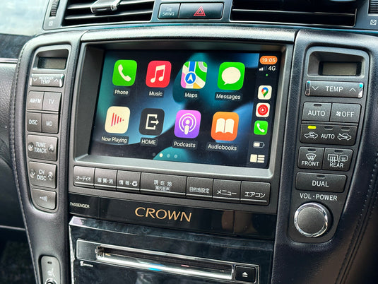 Toyota Crown 2005-2007 GRS184 OEM Head Units Wireless Apple CarPlay & Android Auto Integration Kits