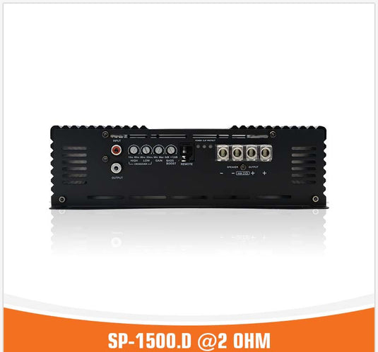 SP 1500D 2 OHM AMPLIFIER MONO FULL RANGE CLASS D