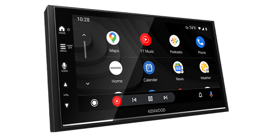 Kenwood DMX7022S Multimedia Receiver with Wired CarPlay & Android Auto