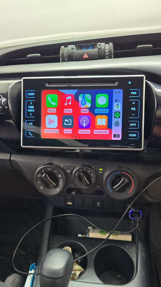 Toyota Hilux/Prius/Corolla Compatible Wireless Apple CarPlay/Android Auto Upgrade Kit