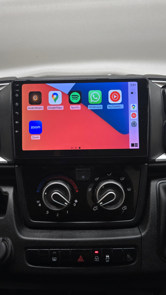Fiat Ducato 9” Wireless Apple CarPlay & Android Auto Upgrade Multimedia Unit