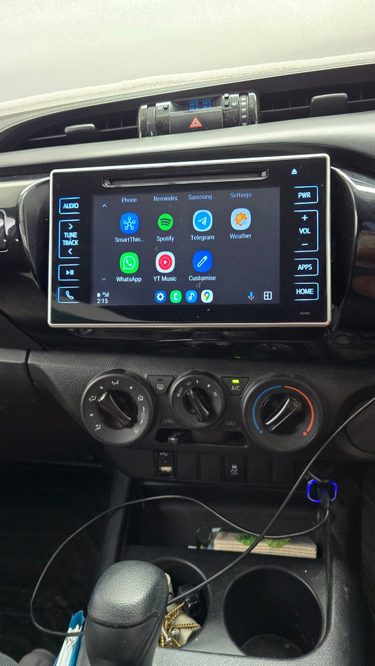 Toyota Hilux/Prius/Corolla Compatible Wireless Apple CarPlay/Android Auto Upgrade Kit