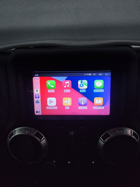 Jeep Wrangler/ Compass / Chrysler / Dodge Challenger Wireless Apple Carplay/ Wireless Android auto stereo