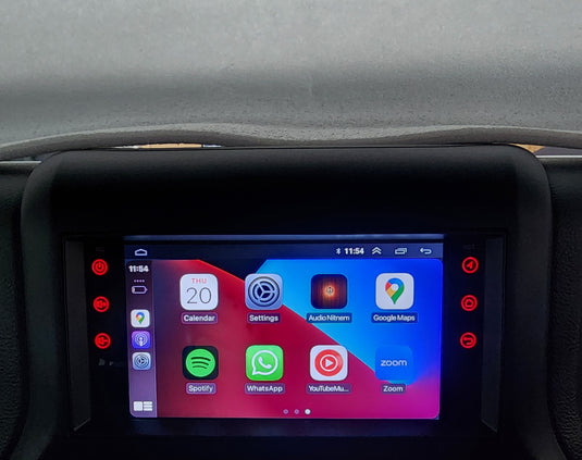 Jeep Wrangler/ Compass / Chrysler / Dodge Challenger Wireless Apple Carplay/ Wireless Android auto stereo