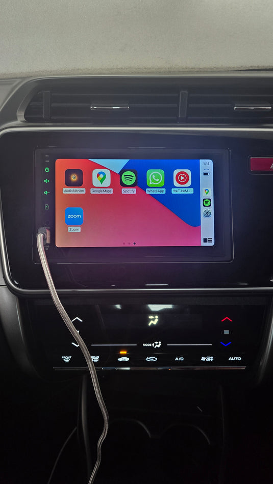 Honda Grace Apple CarPlay/ Android auto Stereo Supports Factory Steering Wheel control Buttons/ Reverse Camera