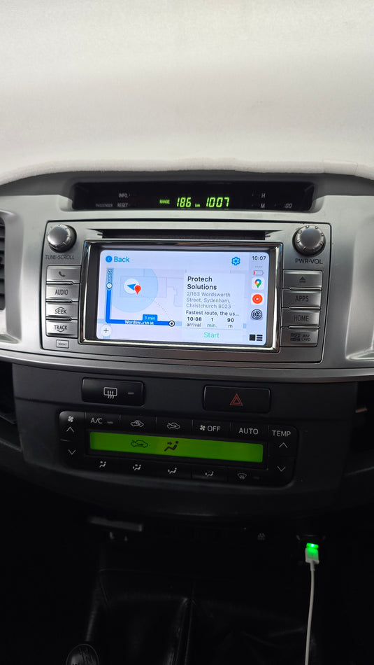 Toyota Hilux Compatible Wireless Apple CarPlay & Android Auto Upgrade Kit (Retains Factory Systems)