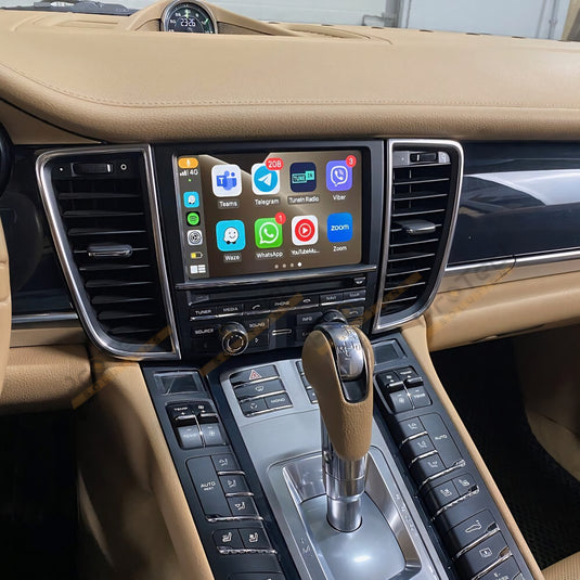 Porsche Panamera 2010-2016 Wireless Apple CarPlay & Android Auto Integration Kit