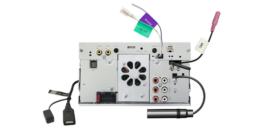 Kenwood DMX7022S Multimedia Receiver with Wired CarPlay & Android Auto