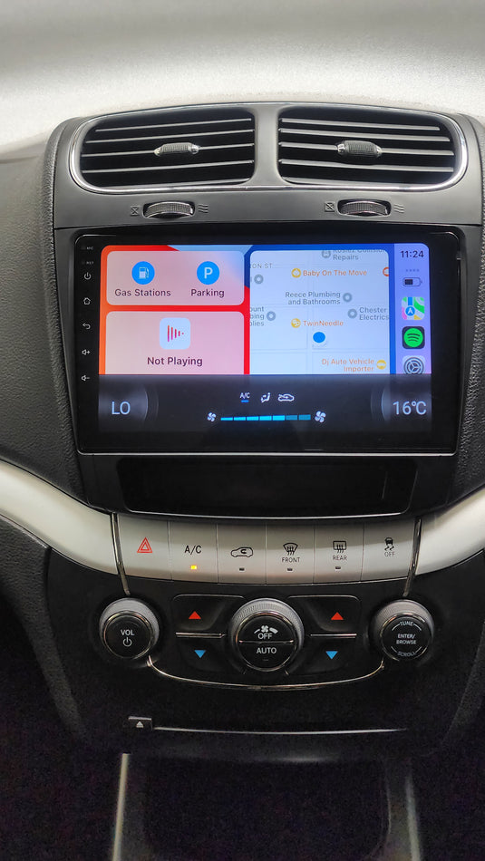 DODGE JOURNEY Wireless Apple CarPlay/ Android Auto Multimedia unit with Inbuilt Android system