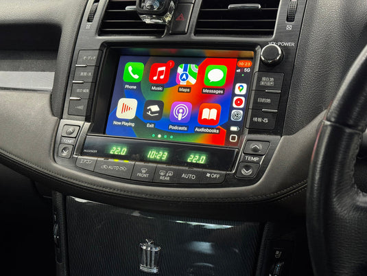 Toyota Crown 2008-2012 Royal Sallon Athlete GRS200 GRS202 GRS204 OEM Head Units Wireless Apple CarPlay & Android Auto Integration Kits