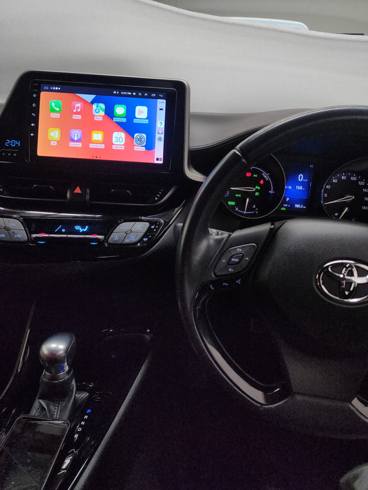 Toyota CHR/CH-R Compatible Wireless Apple CarPlay/Android Auto Stereo with Built-in Android