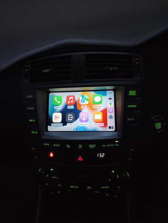LEXUS IS250 IS350 ISF IS-F Compatible WIRELESS APPLE CARPLAY/ ANDROID AUTO UPGRADE
