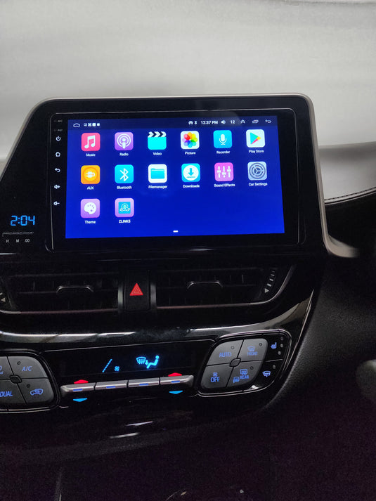 Toyota CHR/CH-R Compatible Wireless Apple CarPlay/Android Auto Stereo with Built-in Android