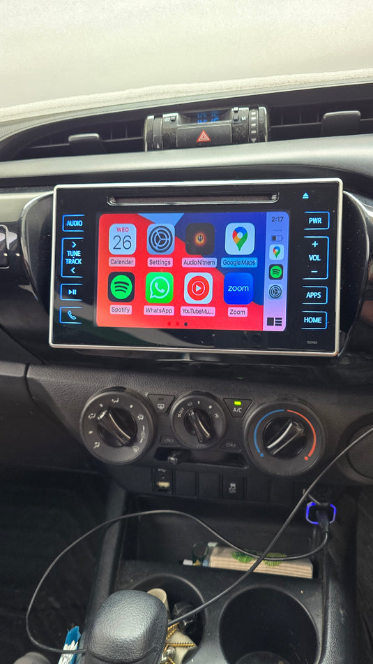 Toyota Hilux/Prius/Corolla Compatible Wireless Apple CarPlay/Android Auto Upgrade Kit