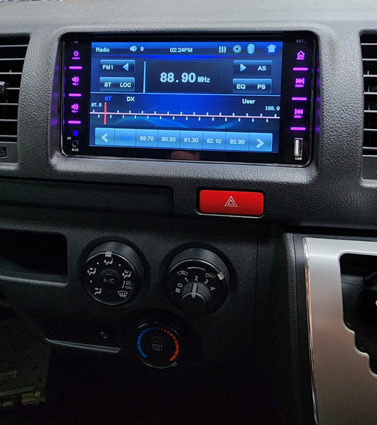 DERTON MP-250BT Toyota/Mitsubishi/Subaru Size AUX,USB, BT / MIRRORLINK Stereo