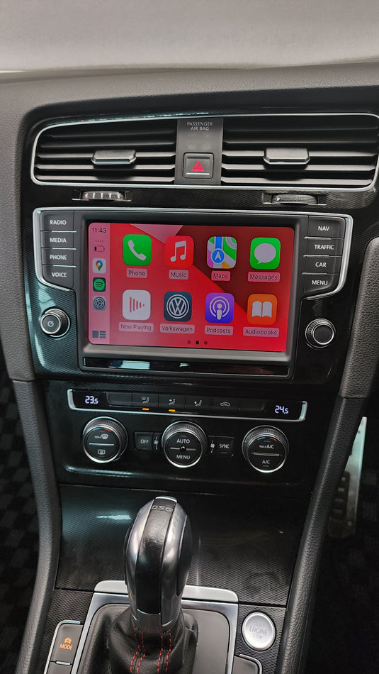 VW GOLF / GTI MIB2 Factory Apple Carplay & Android Auto Activation (2015-2019)