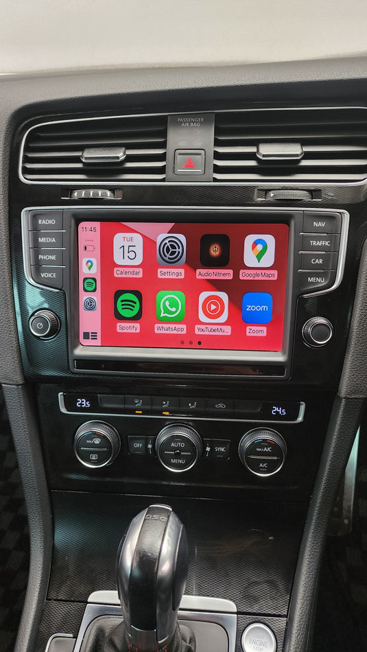 VW GOLF / GTI MIB2 Factory Apple Carplay & Android Auto Activation (2015-2019)