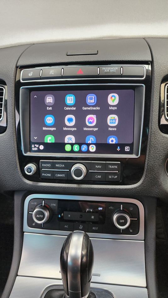 VW Touareg Wireless Apple Carplay & Android Auto Upgrade