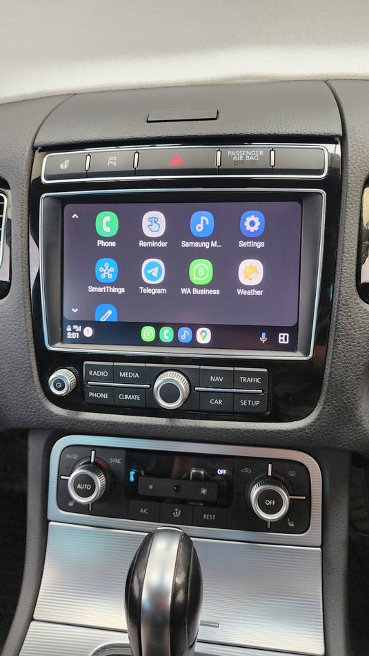 VW Touareg Wireless Apple Carplay & Android Auto Upgrade