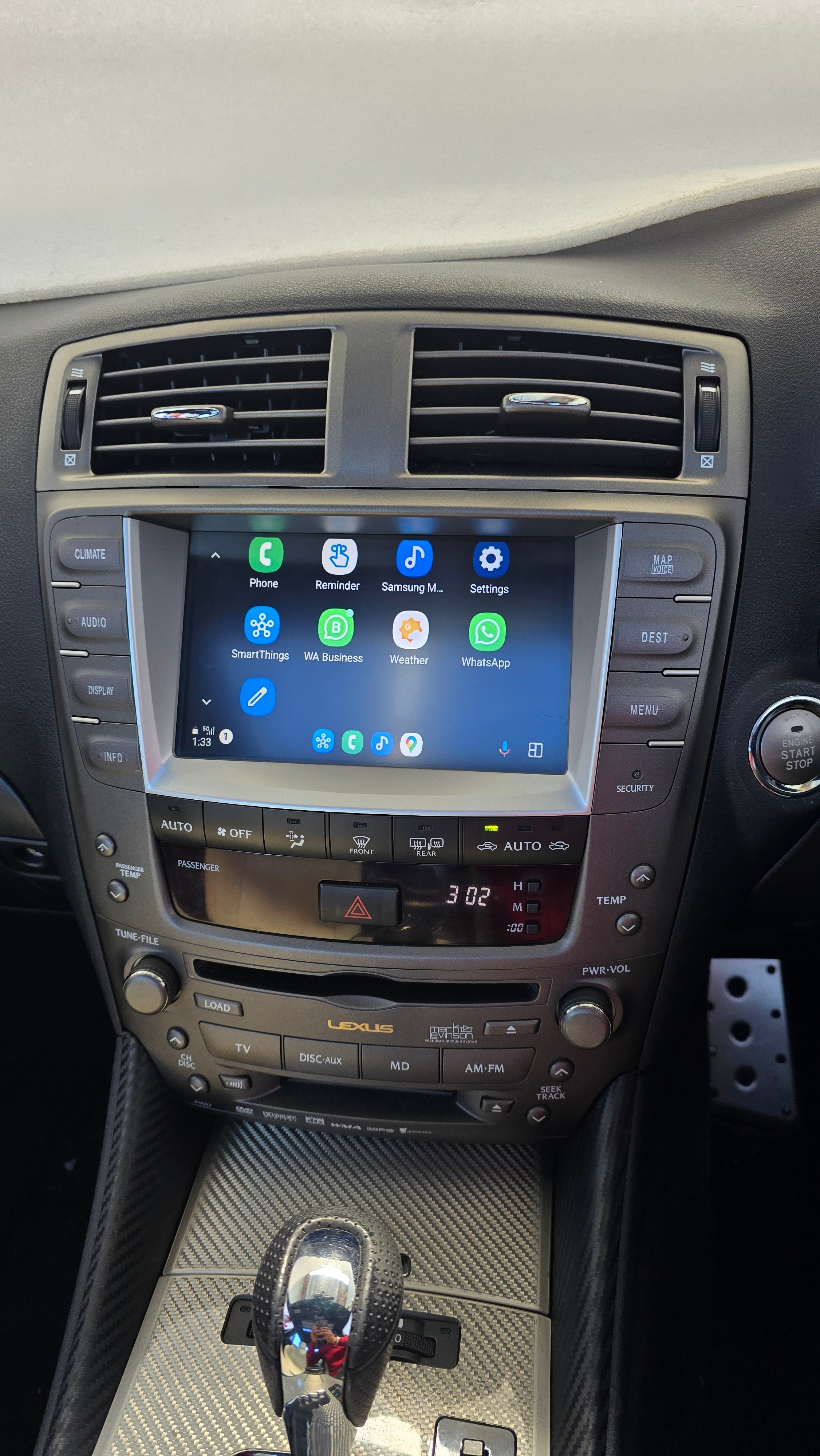 Pro Wire Isf LEXUS IS250/ IS350/ ISF Compatible Wireless Apple CarPlay/ Wireless An