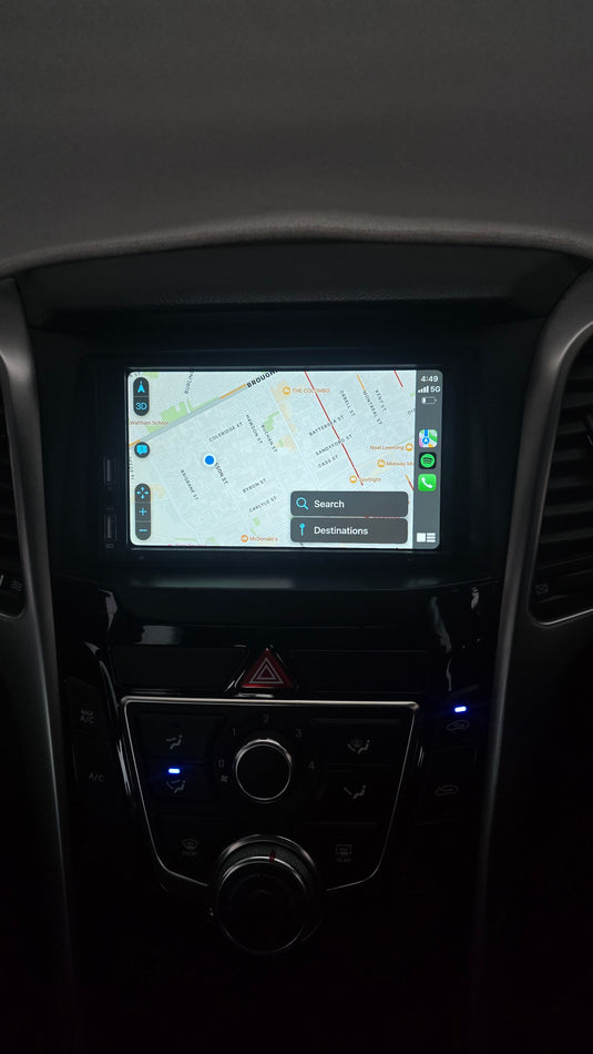 Derton DT-750WCA Wireless Apple CarPlay/ Wireless Android auto Double Din MultiMedia Stereo