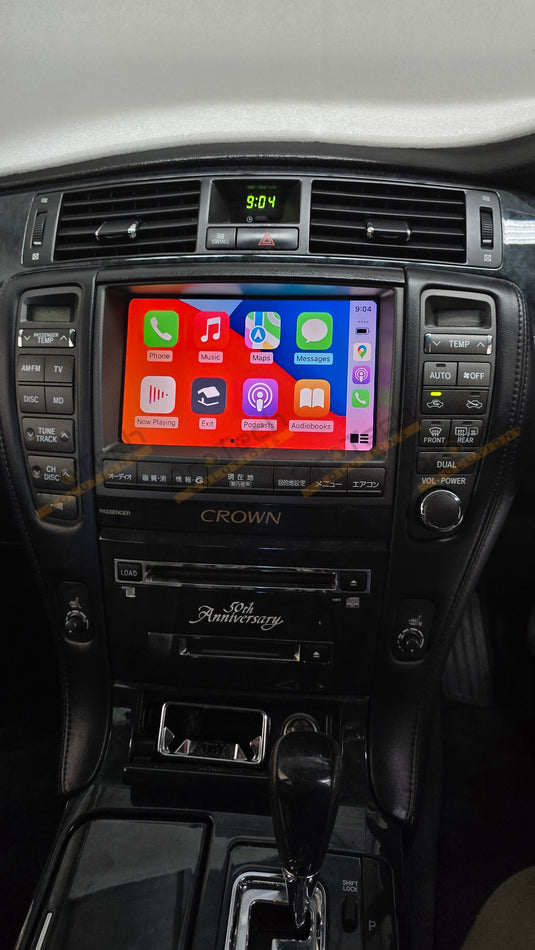 Toyota Crown 2005-2007 GRS184 OEM Head Unit Wireless Apple CarPlay & Android Auto Integration Kits