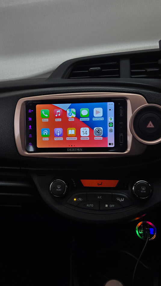 Derton DT-550WCA Wireless Apple CarPlay/ Android Auto 200x100MM Multimedia Unit