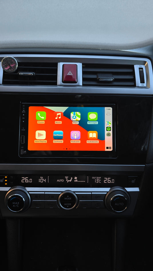 DERTON DT-600WCA Double Din Wireless CarPlay / Android Auto Multimedia Unit