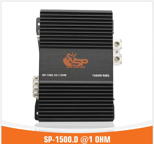 SP 1500D 1 OHM AMPLIFIER MONO FULL RANGE CLASS D