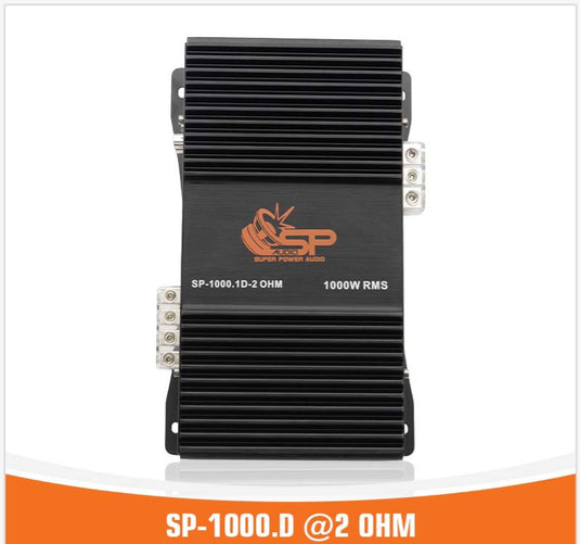 SP 1000D 2 OHM AMPLIFIER MONO FULL RANGE CLASS D