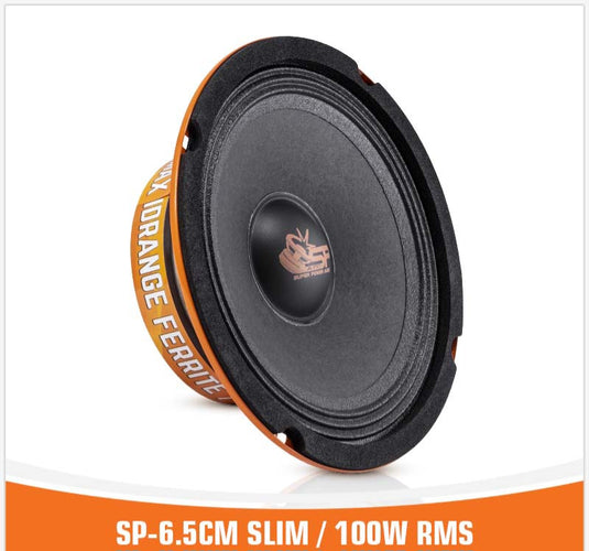 SP 6.5CM SLIM MIDRANGE SUPER SLIM 6,5"/16,5CM 100W RMS