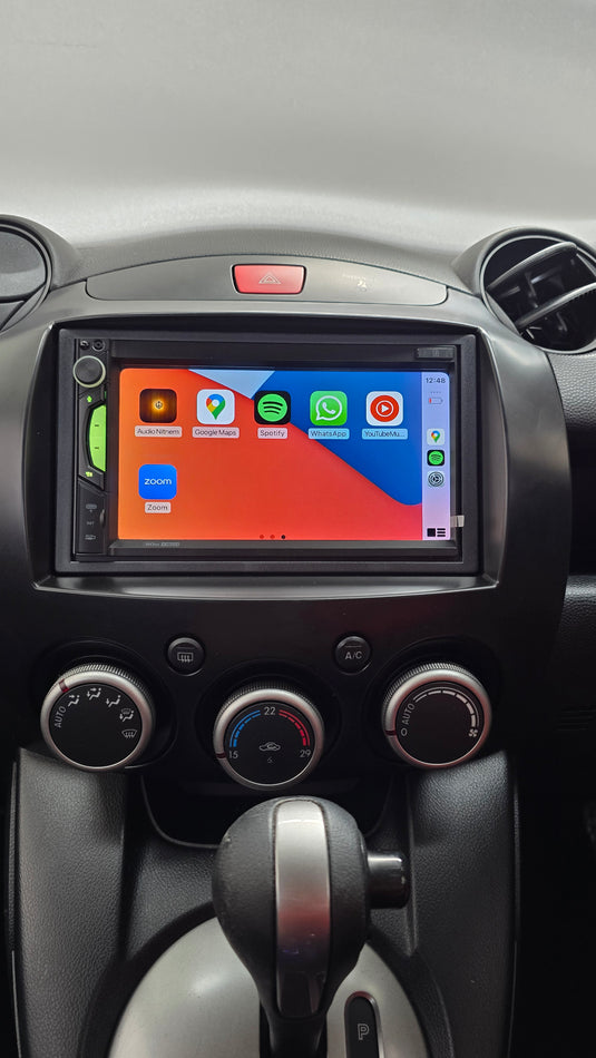 Derton DT-650WCA Wireless Apple CarPlay/ Wireless Android Double Din Head unit