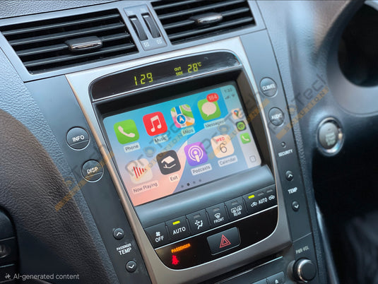 LEXUS GS 2005-2012 Compatible Wireless Apple Carplay & Android Auto Upgrade KIT